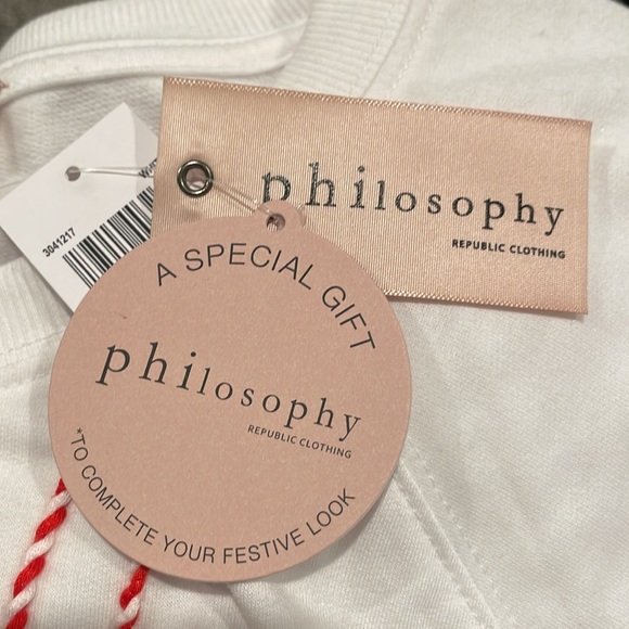 Philosophy JINGLE Christmas Sweatshirt 🎄 - Picture 4 of 5